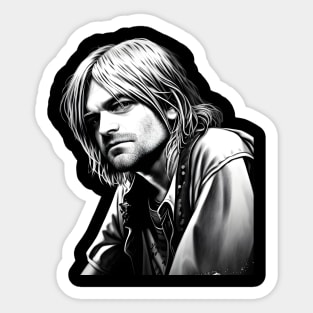 Kurt Cobain 02 Sticker